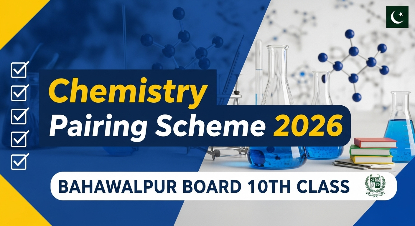 Bahawalpur Board 10th Class Physics Paper Pairing Scheme 2026
