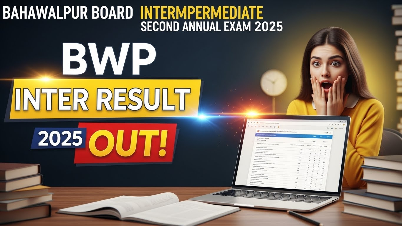 2nd year Result 2025 Bahawalpur Board
