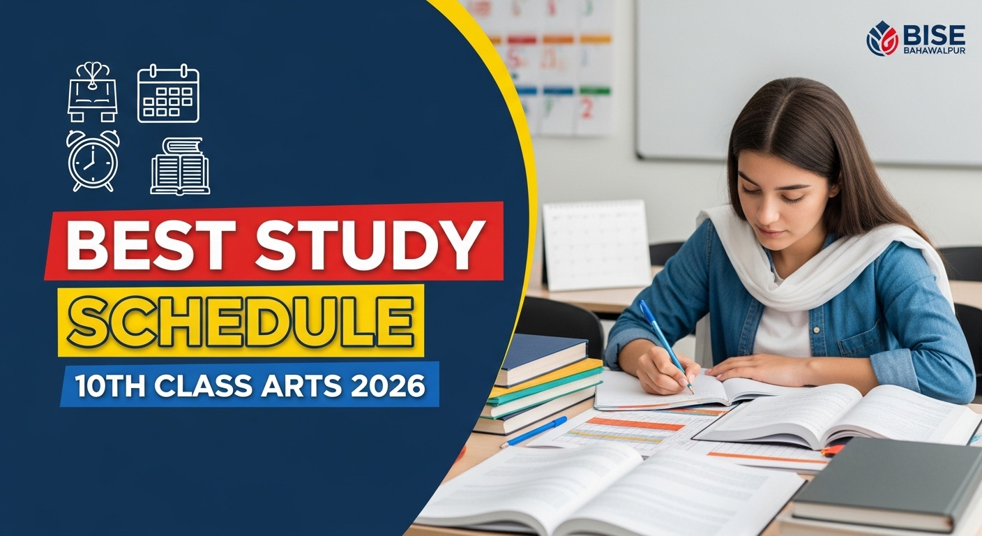 10th Class Arts Group Best Study Schedule 2026