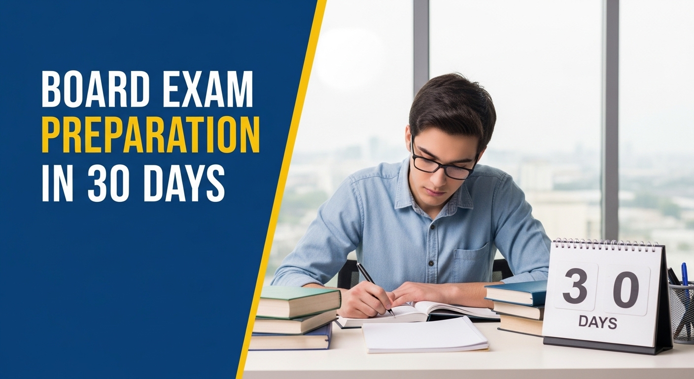 How to Prepare for Board Exams in 30 Days