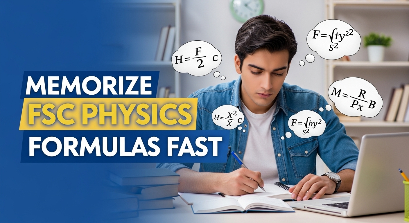How to Memorize Formulas Quickly for FSC Physics in One Month