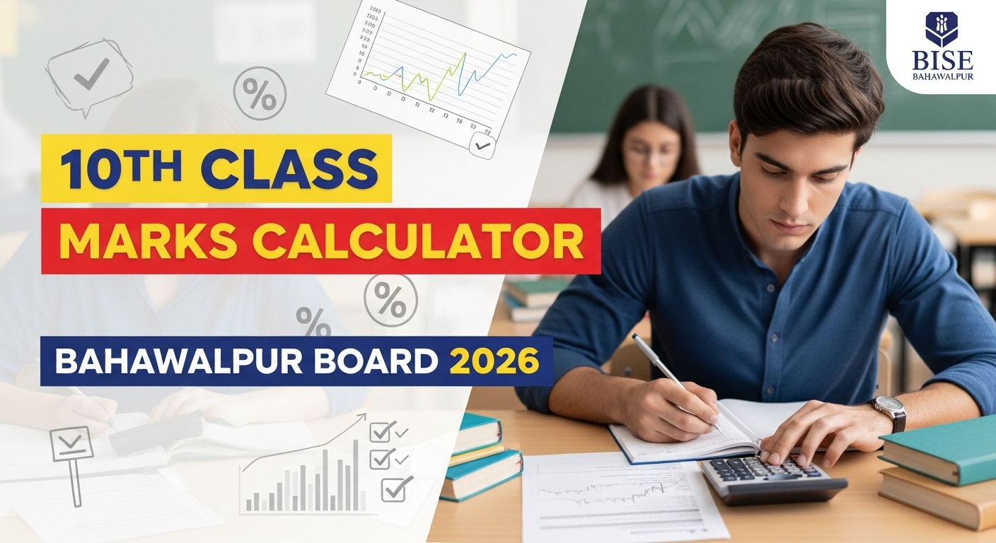 10th Class Marks Calculator 2026 Bahawalpur Board