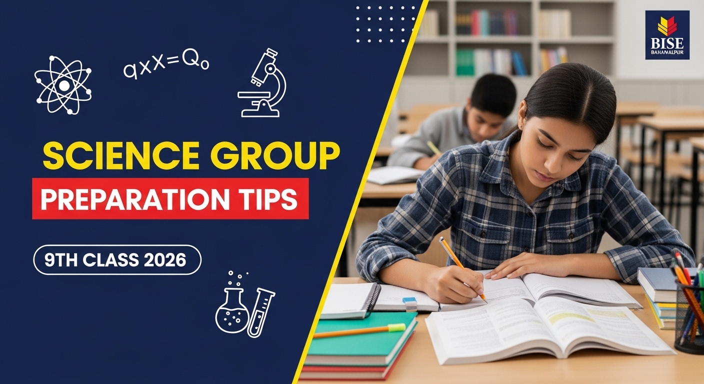 9th Class Science Group Preparation Tips 2026