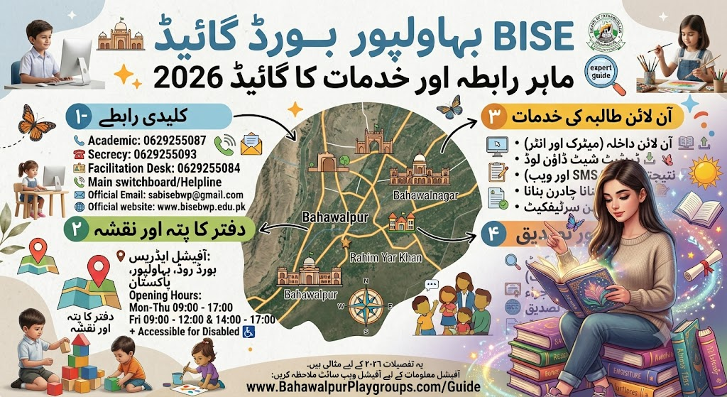 BISE Bahawalpur Board Contact Number